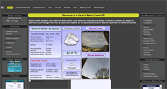 Desktop Screenshot of cannesmeteo.com